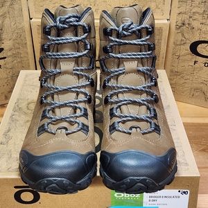 Bridger 8" Insulated B-Dry, Bark Brown, waterproof, New in box, top quality $210